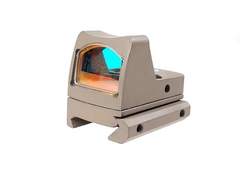 Adjustable LED RMR Red Dot – Dark Earth