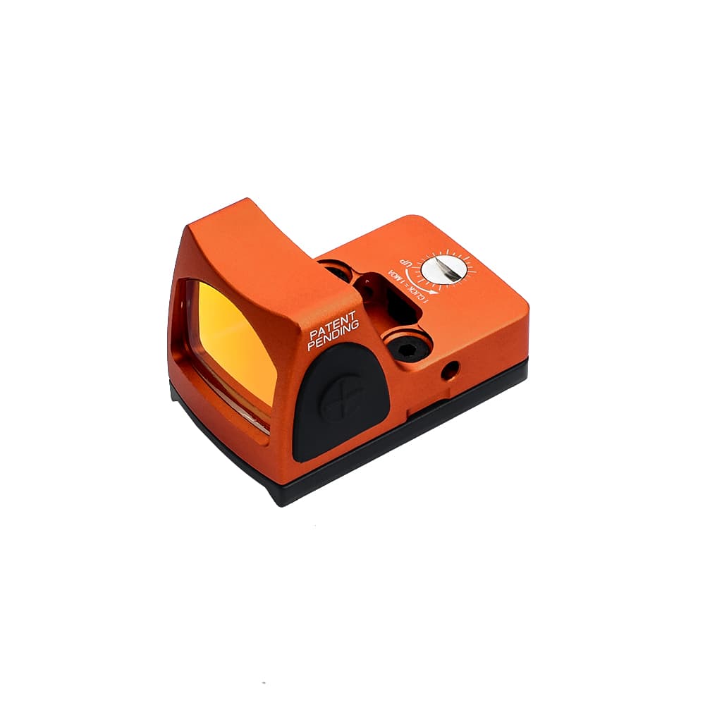 Adjustable LED RMR Red Dot – Orange