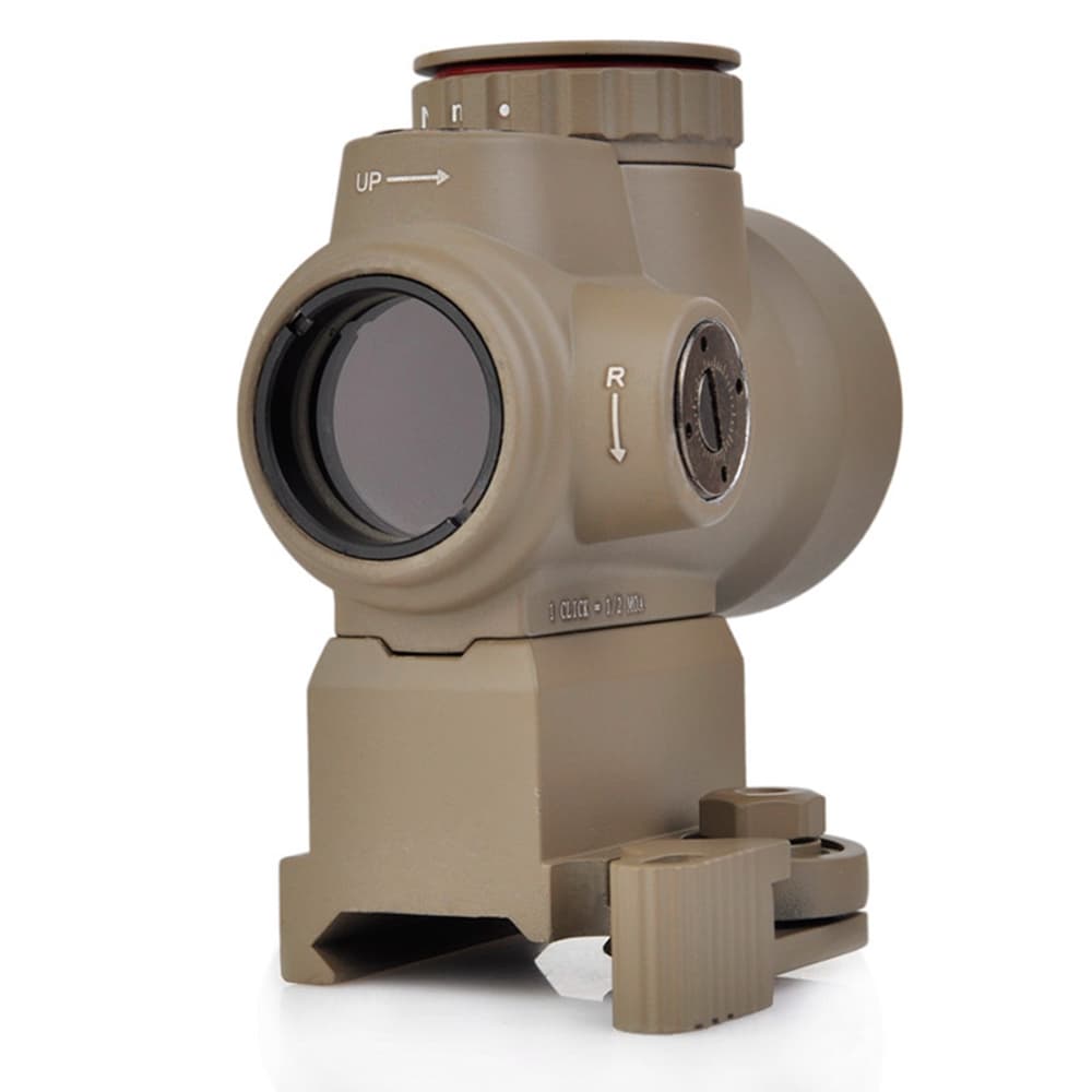 MRO Red Dot with QD Riser Mount & Low Mount – Dark Earth