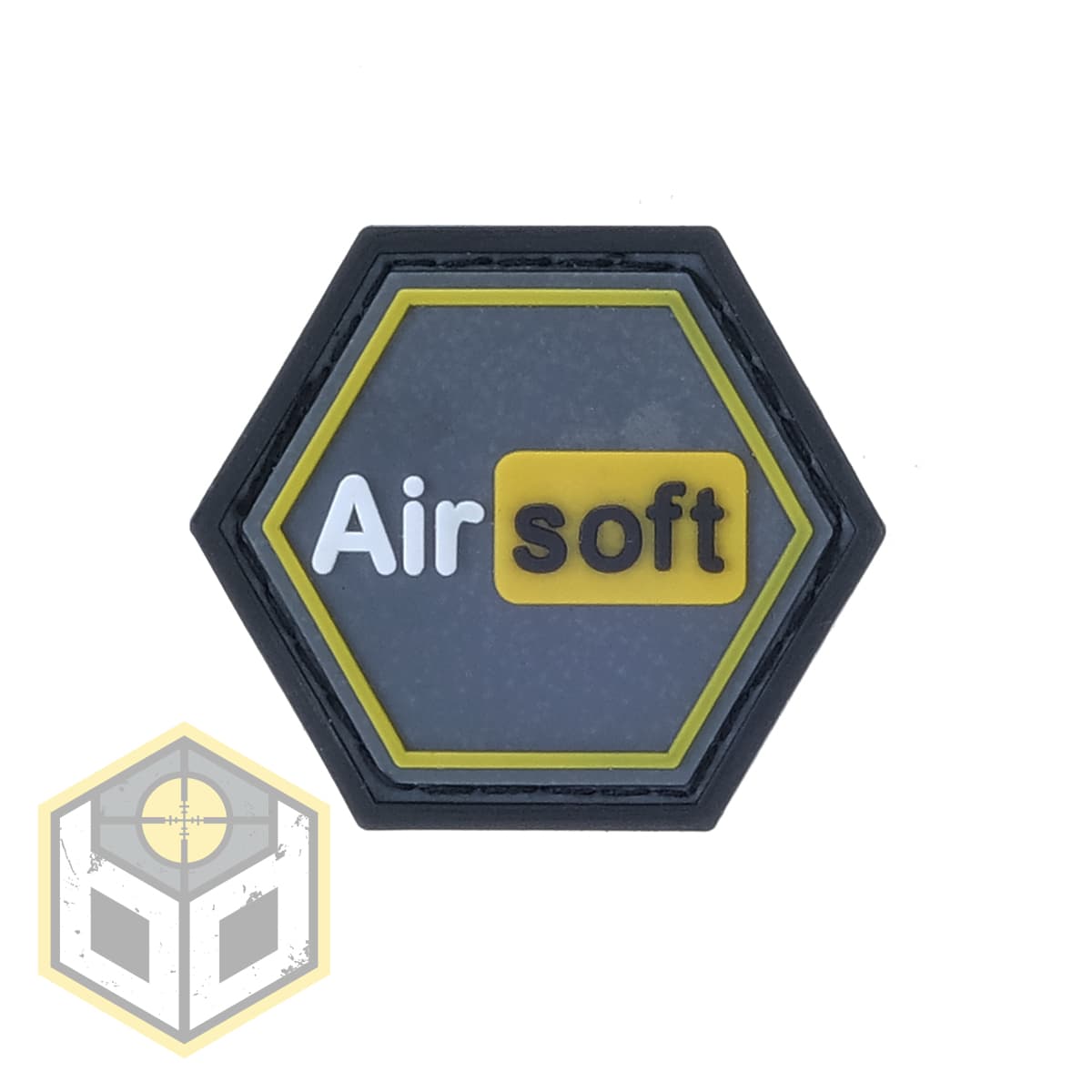 Yellow Ballistic Hex Patch BH00040