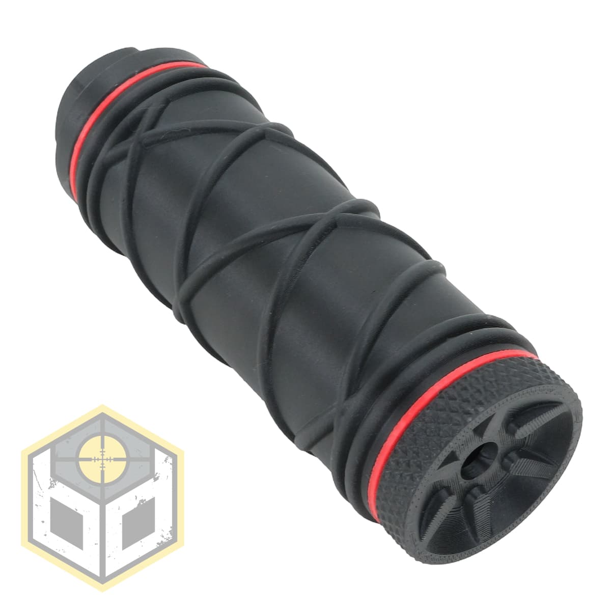 Suppressor M4/AR-15 122 14mm CCW with Dummy Rap and Cord (0120) 047 — image 3