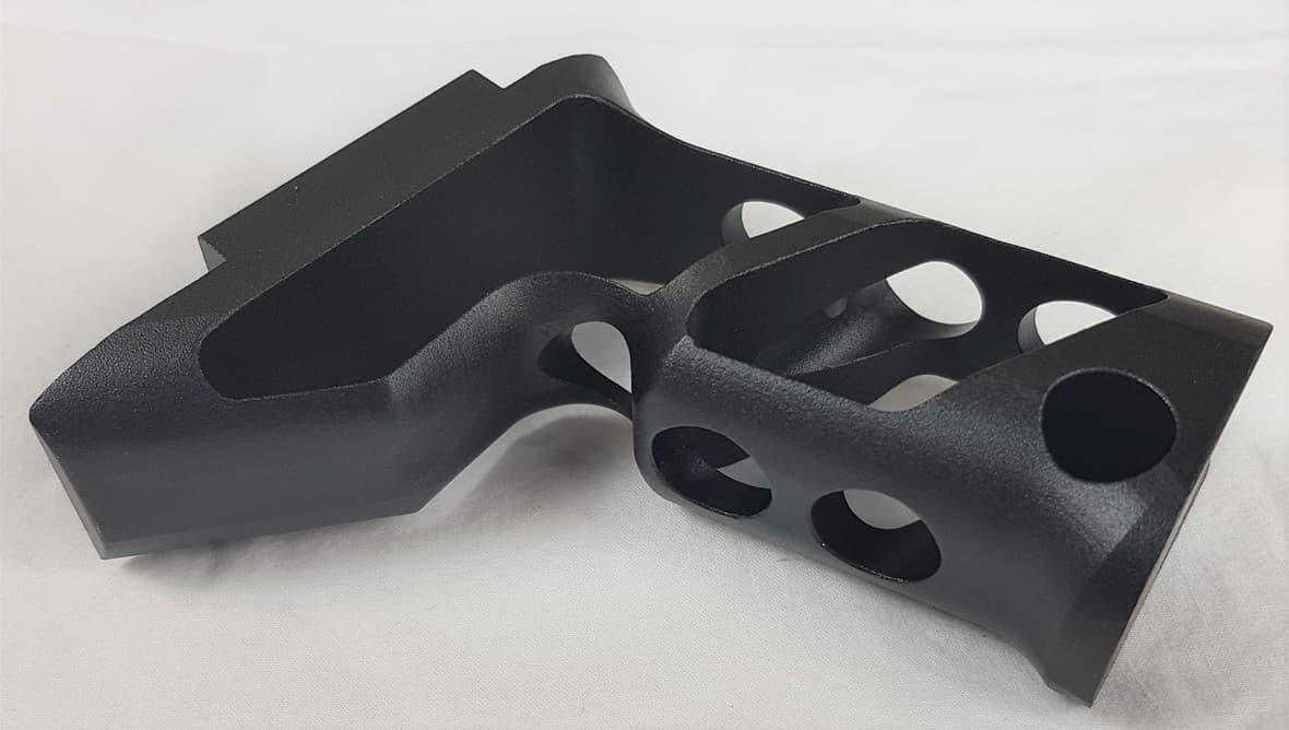 Long CNC RIS Angled Forward Grip — image 3