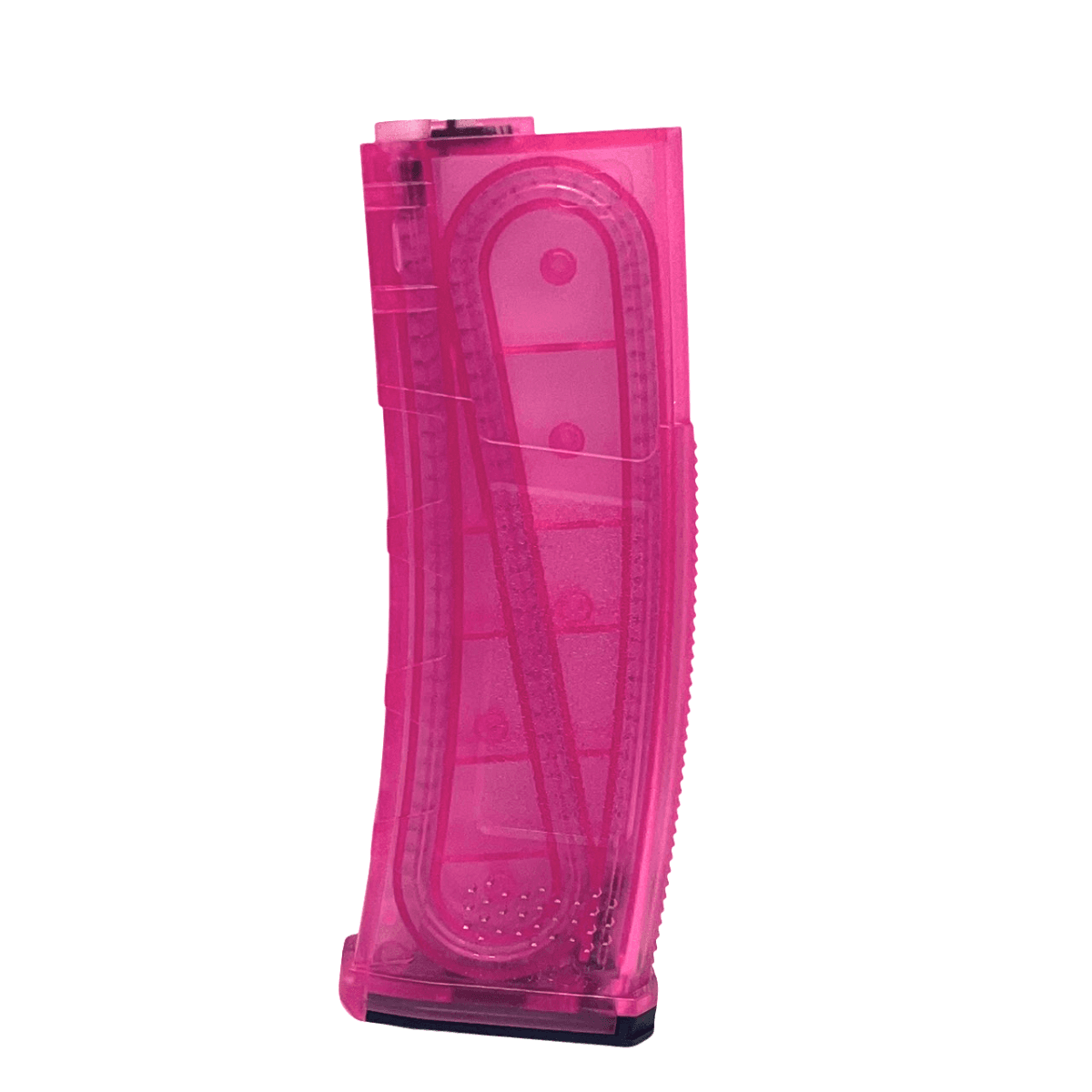 160Rnds Fast Feed M4 Mid Cap Magazine – Transparent Pink