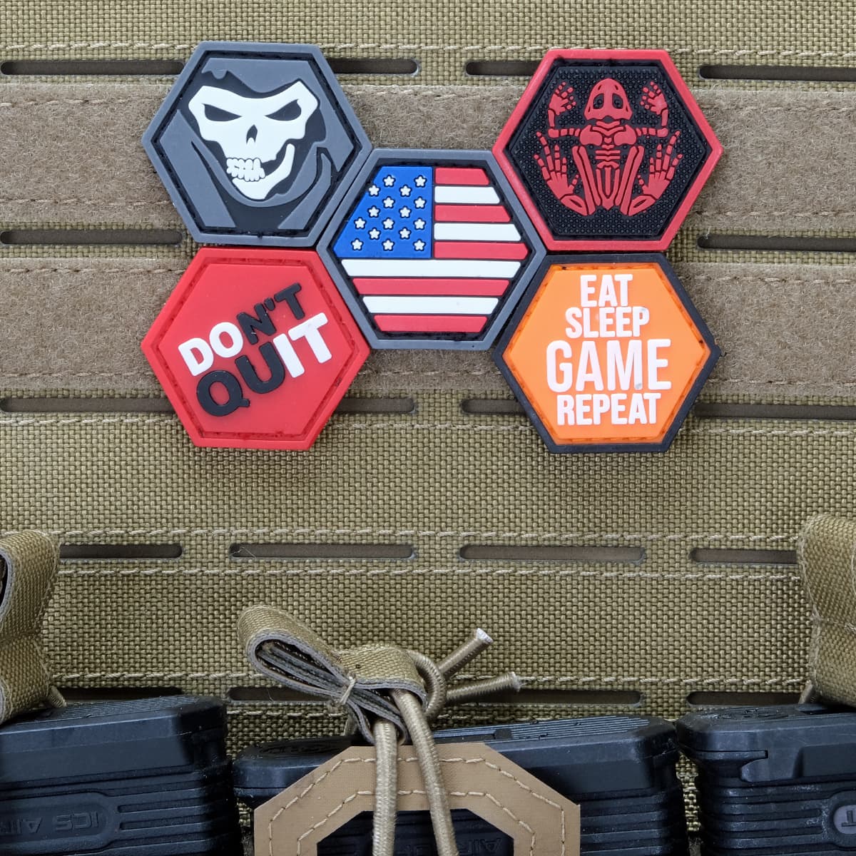 Flag Full Colour Ballistic Hex Patch BH00007 — image 2
