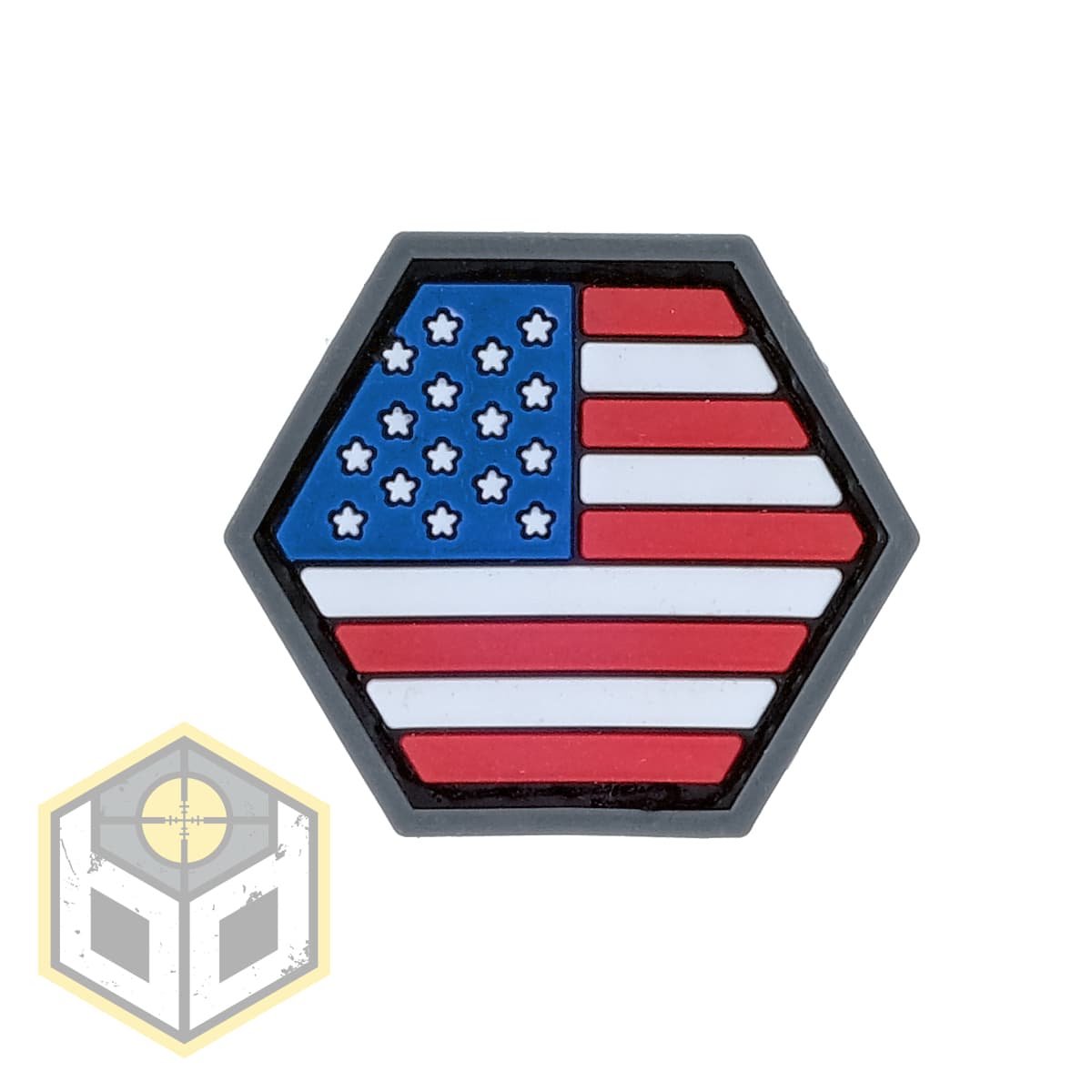 Flag Full Colour Ballistic Hex Patch BH00007