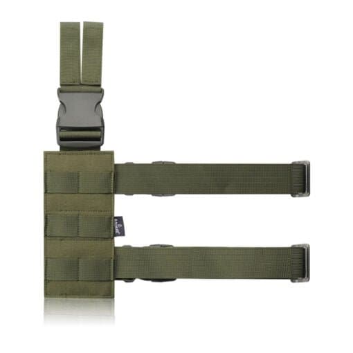 Fabric Molle Drop Leg Plate - Drab