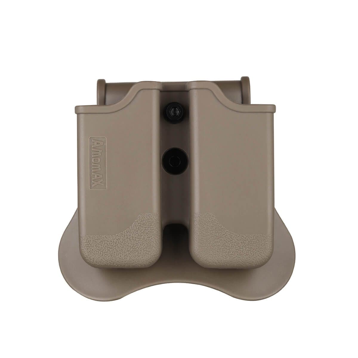 CARICATORE PER PISTOLA DOPPIO PER G17/G19 – DARK EARTH – AMOMAX