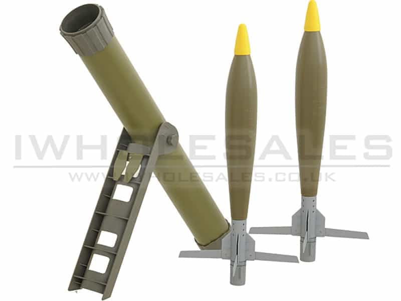 “Hades” Mortar Launcher (2 Missiles – Co2 Powered)