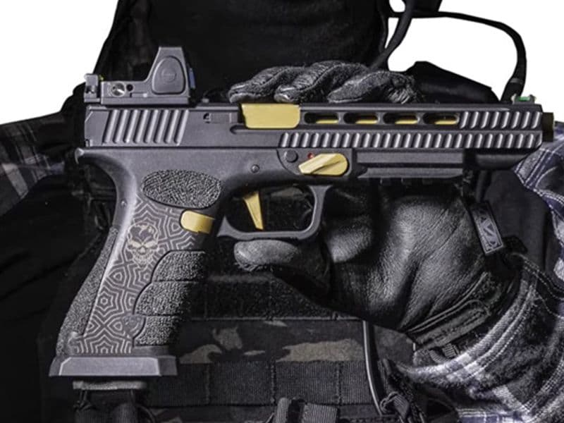Mantis X Co2 Blowback Pistol with RMR Sight (Gold – ACP621) — image 3