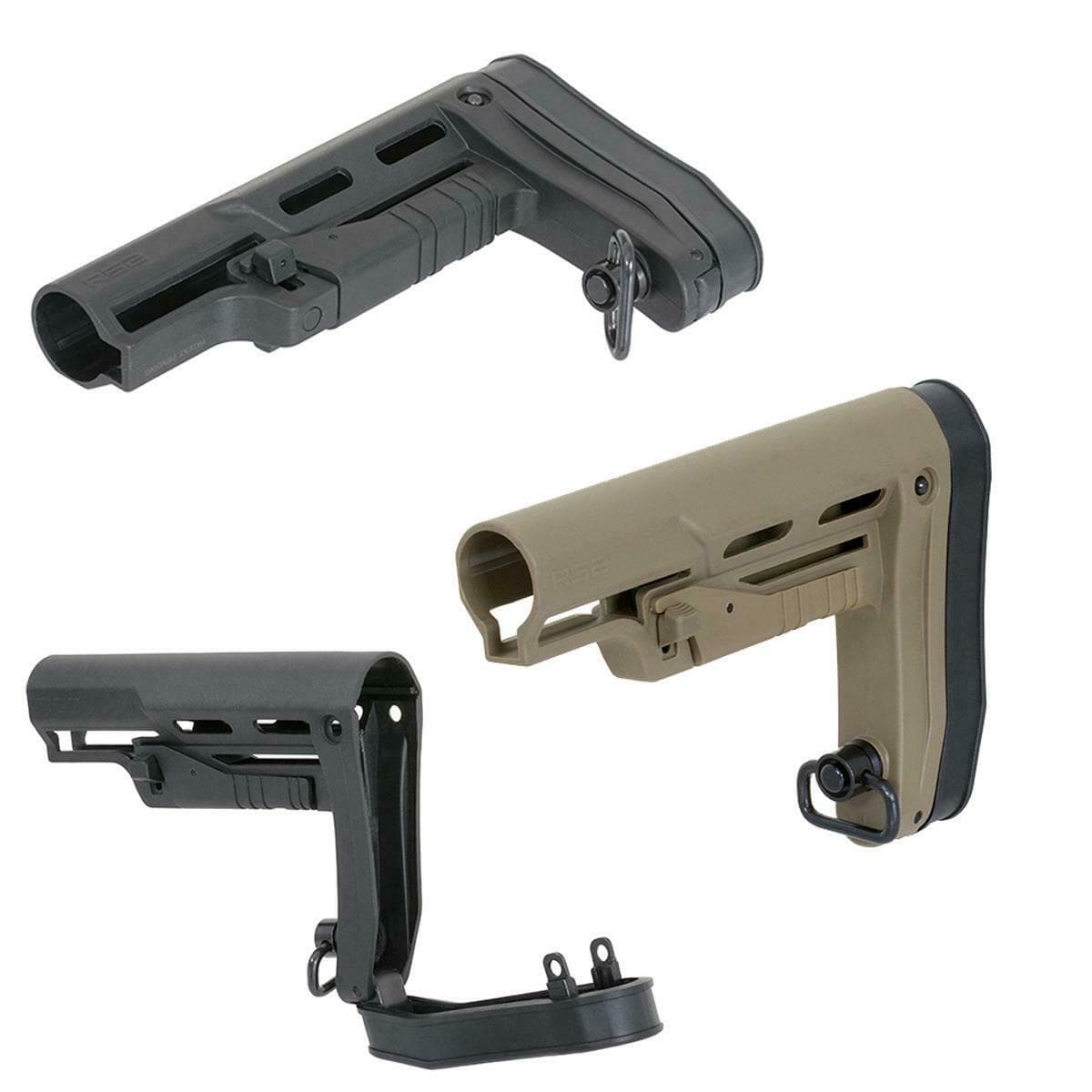 RS2 Slim Skeleton Stock For AR-15 M4 Series