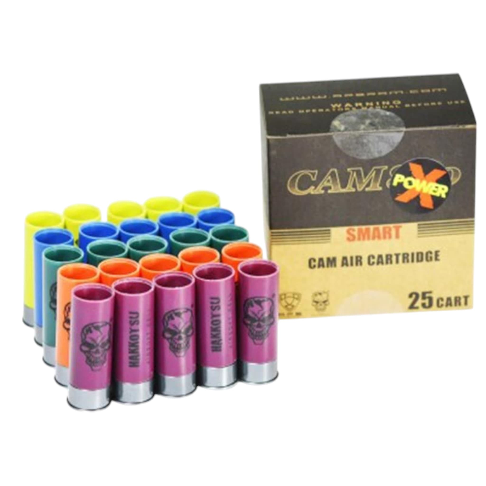 Xpower Co2 Cartridge Shell Pack of 25pcs