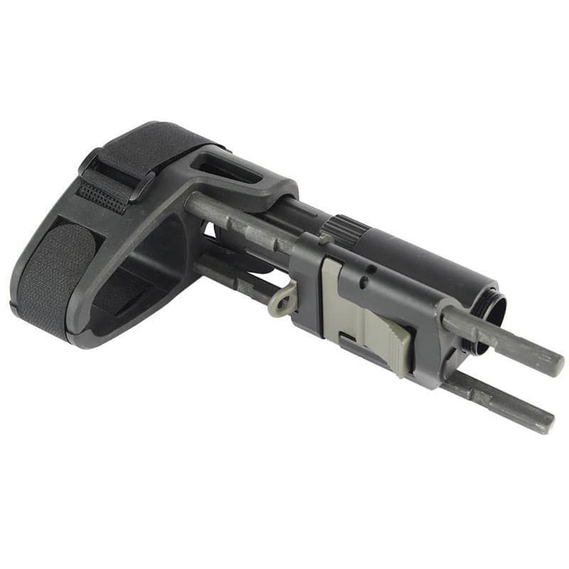 M45 Series Retractable Stock with Stabilizing Brace (AM-ABS005) — image 3