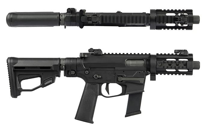 M45X-S Pistol M4 Stock + 2 Magazines