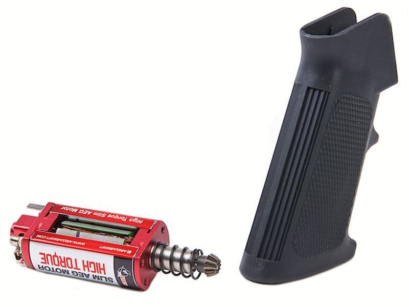 Slim Pistol Grip for M4 with High Torque Slim AEG Motor (PG-M-001) — image 3