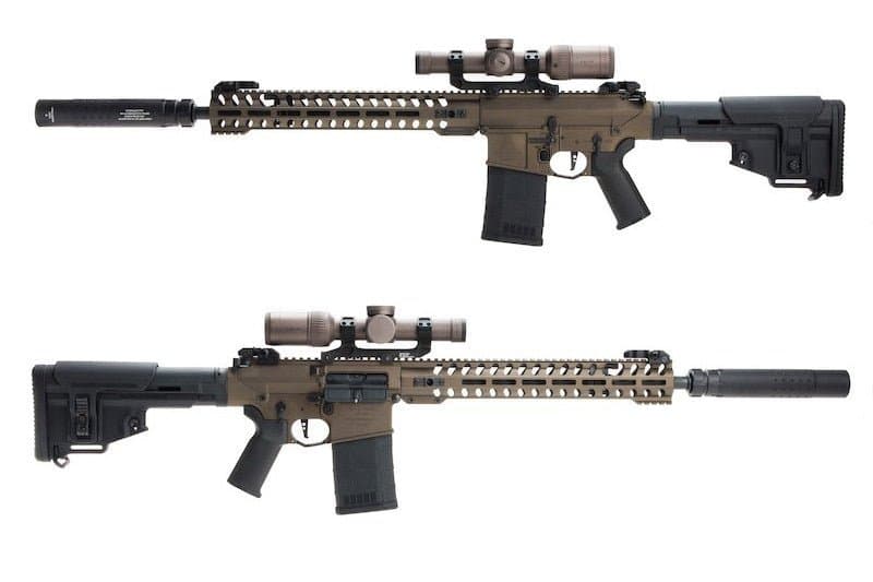 x Amoeba AR308L – Deluxe Version – AEG Rifle (Bronze – AR-099E-Deluxe)