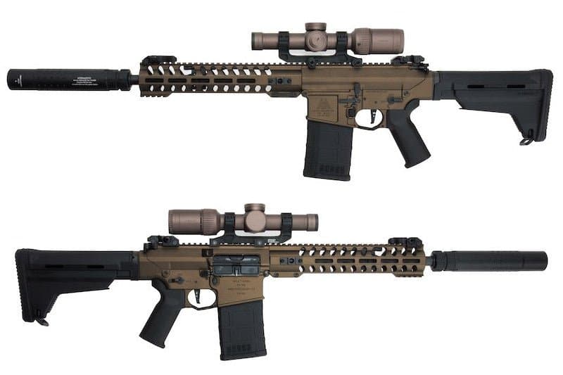 x Amoeba AR308M AEG Rifle (Bronze – AR-098E)