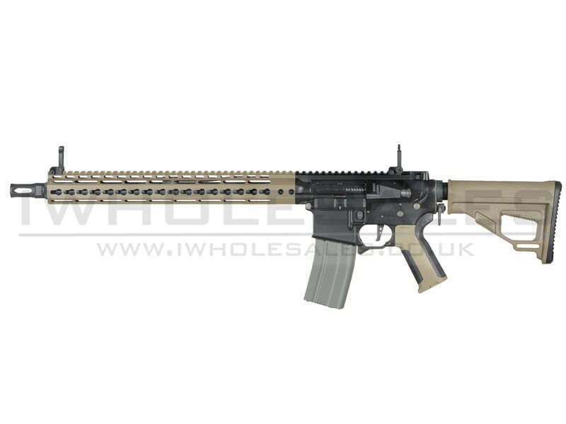 Pro (OCTARMS) M4 AEG 15″ with EFCS Unit (Full Metal – M4-KM15-DE)