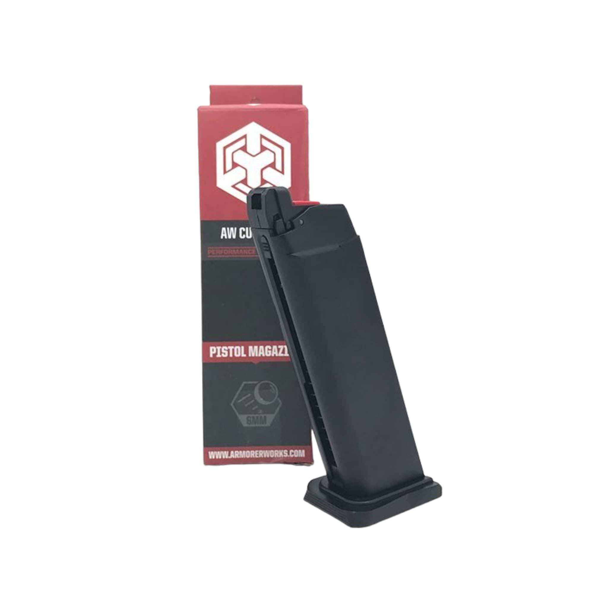 Custom Hex-Cut Gas Magazine (AW-VXMG01 – 25 Rounds)