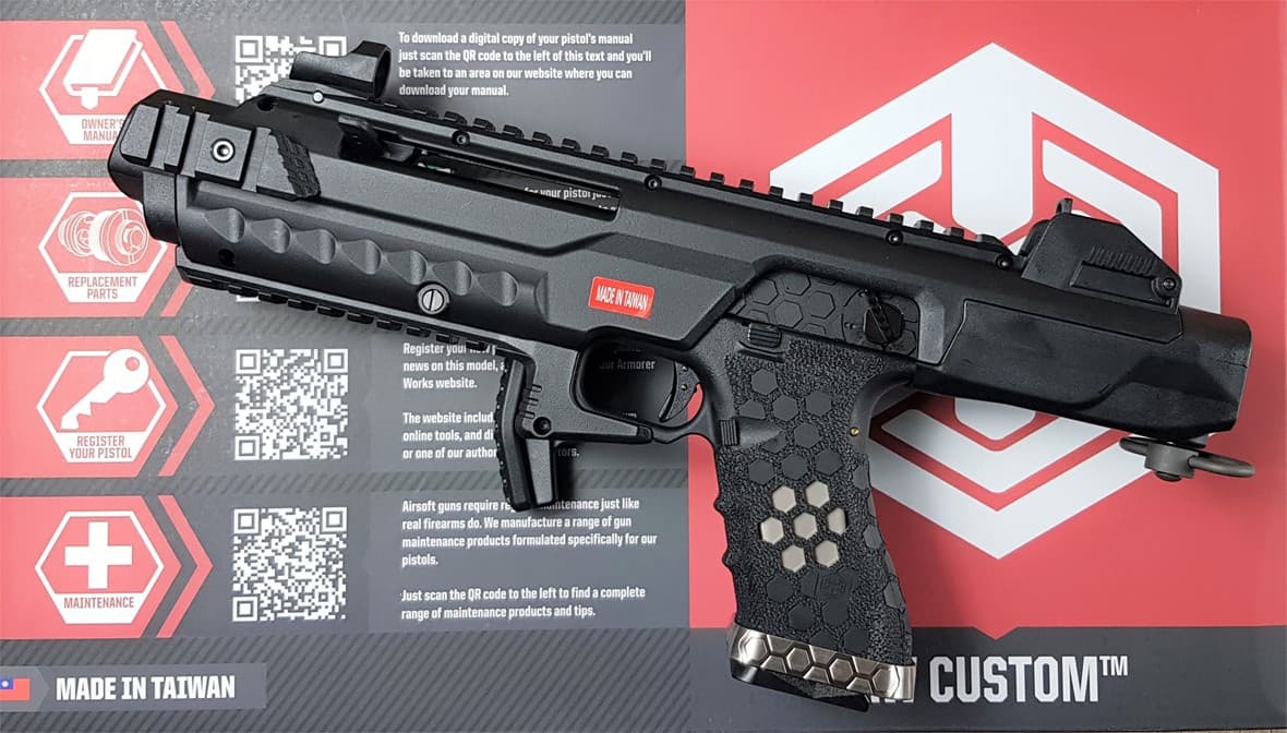 Gas Blowback VX Pistol Carbine