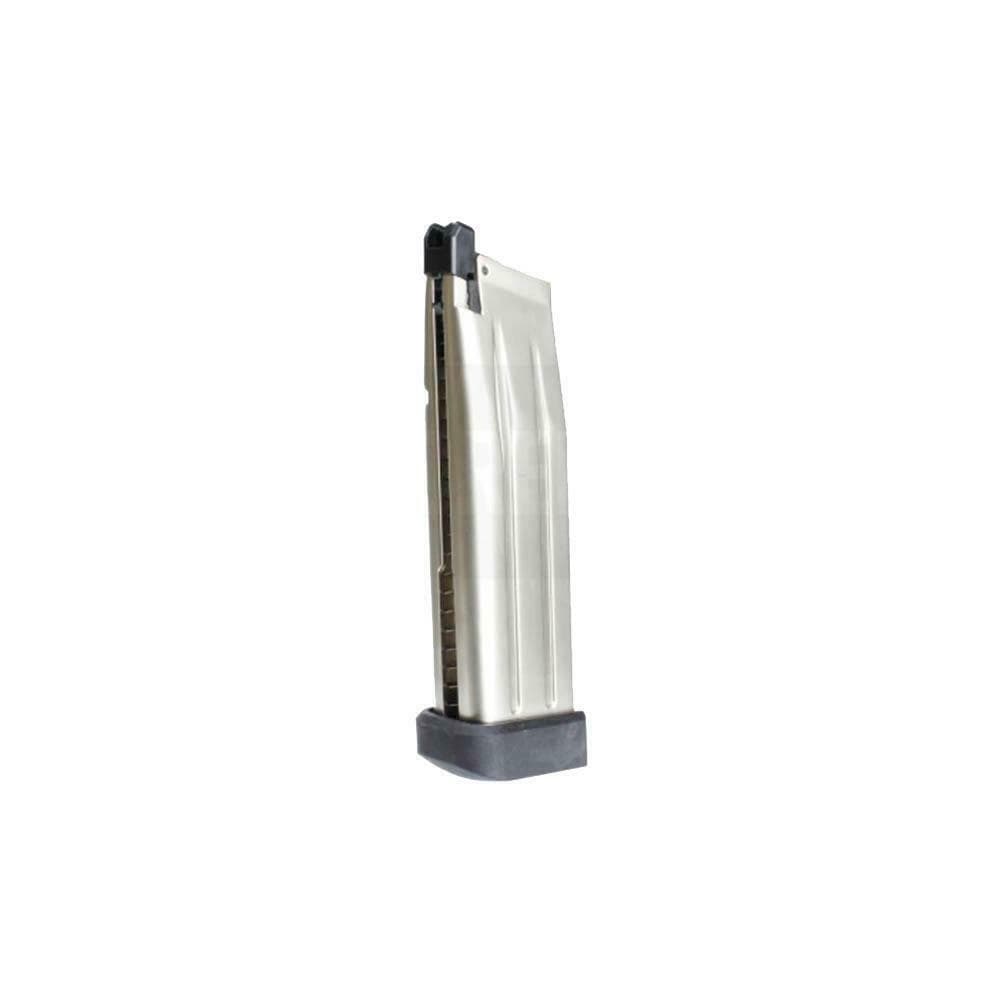 Airsoft HX Hi-CAPA Chrome Gas Magazine 6mm