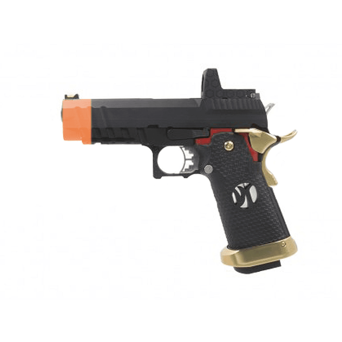 Airsoft HX2601 Gas Hi-capa 4.3 with Faux Red Dot 6mm