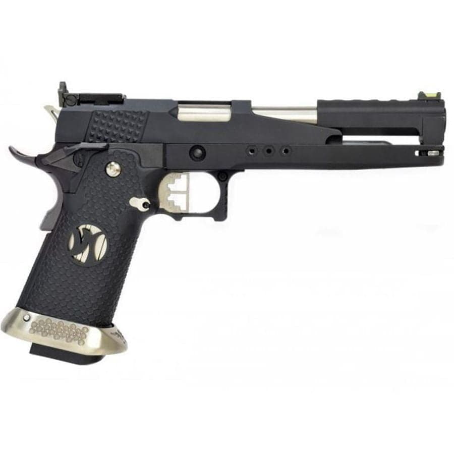 Custom ‘DGuns’ Hi-CAPA GBBP (Dragon Slide – Grips – AW-HX2202)