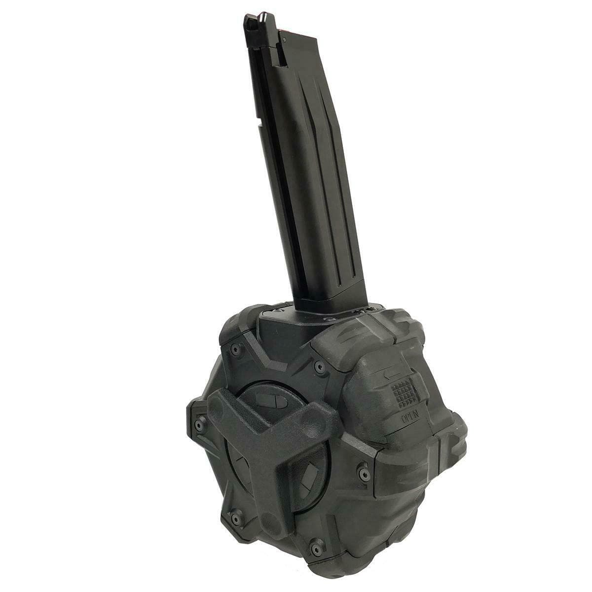 Drum Magazine HX Series Gas 350rd 6m bb's — image 2