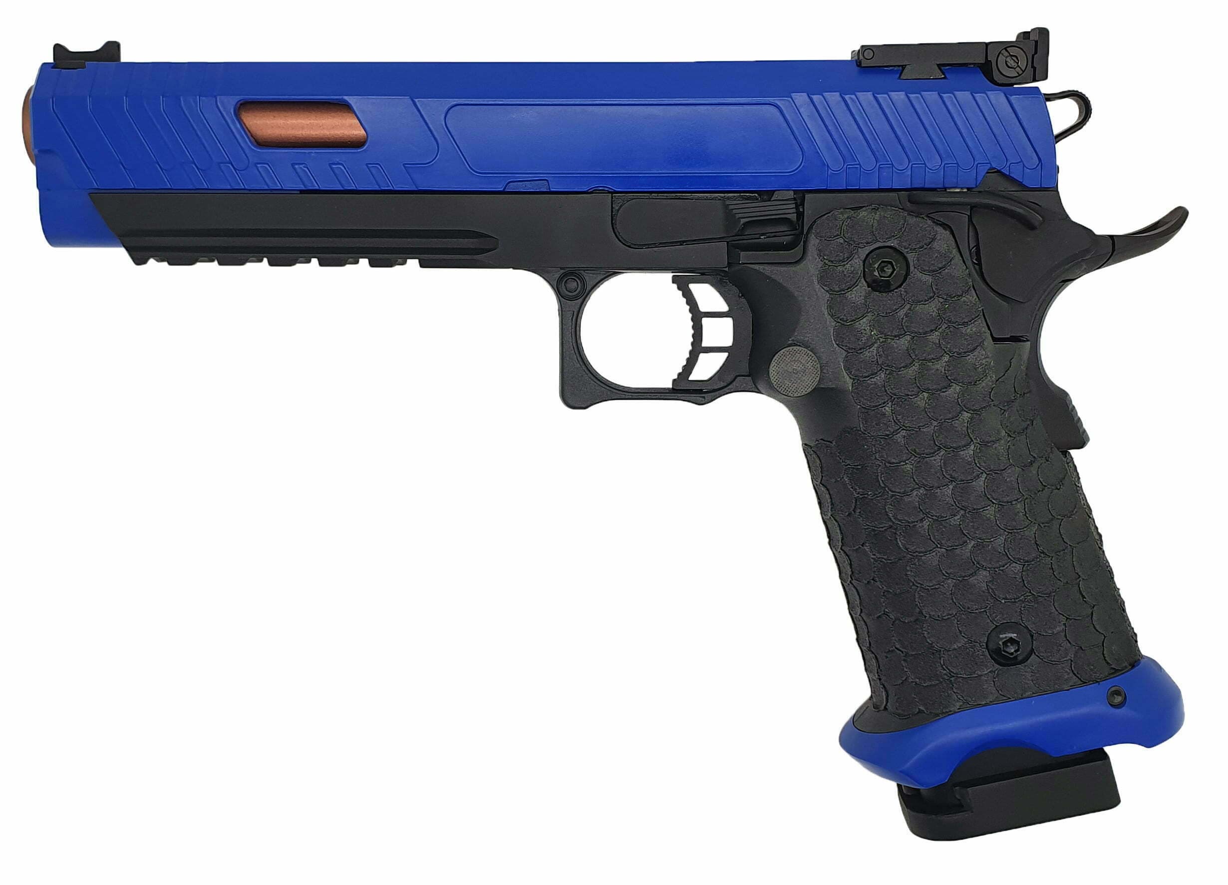 JW3 Baba Yaga Gas Blowback Pistol (Full Metal – Blue)