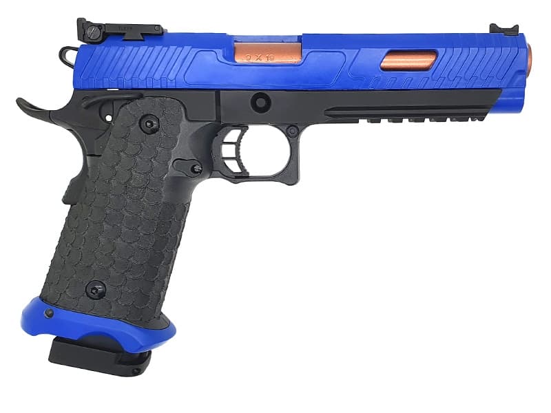 JW3 BABA YAGA Combat Master GBB Pistol – Blue — image 2