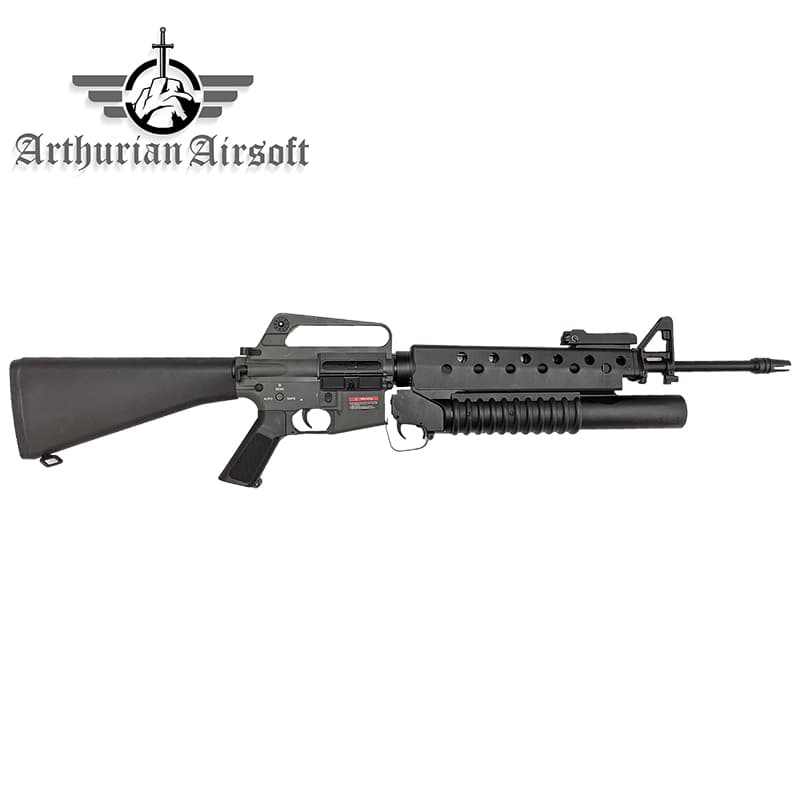 Excalibur Airsoft M16A1 With M203 Launcher — image 3