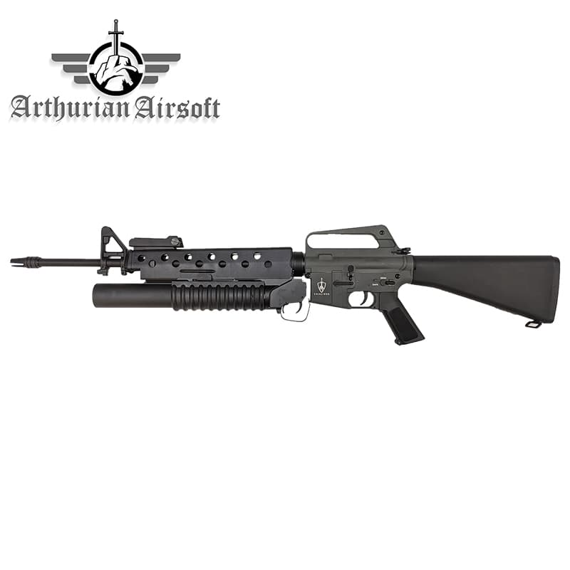 Excalibur Airsoft M16A1 With M203 Launcher