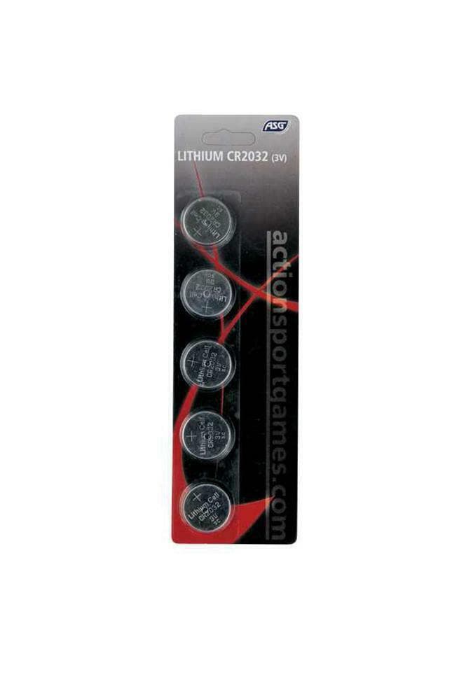 3V Lithium Battery CR2032 5 Pack