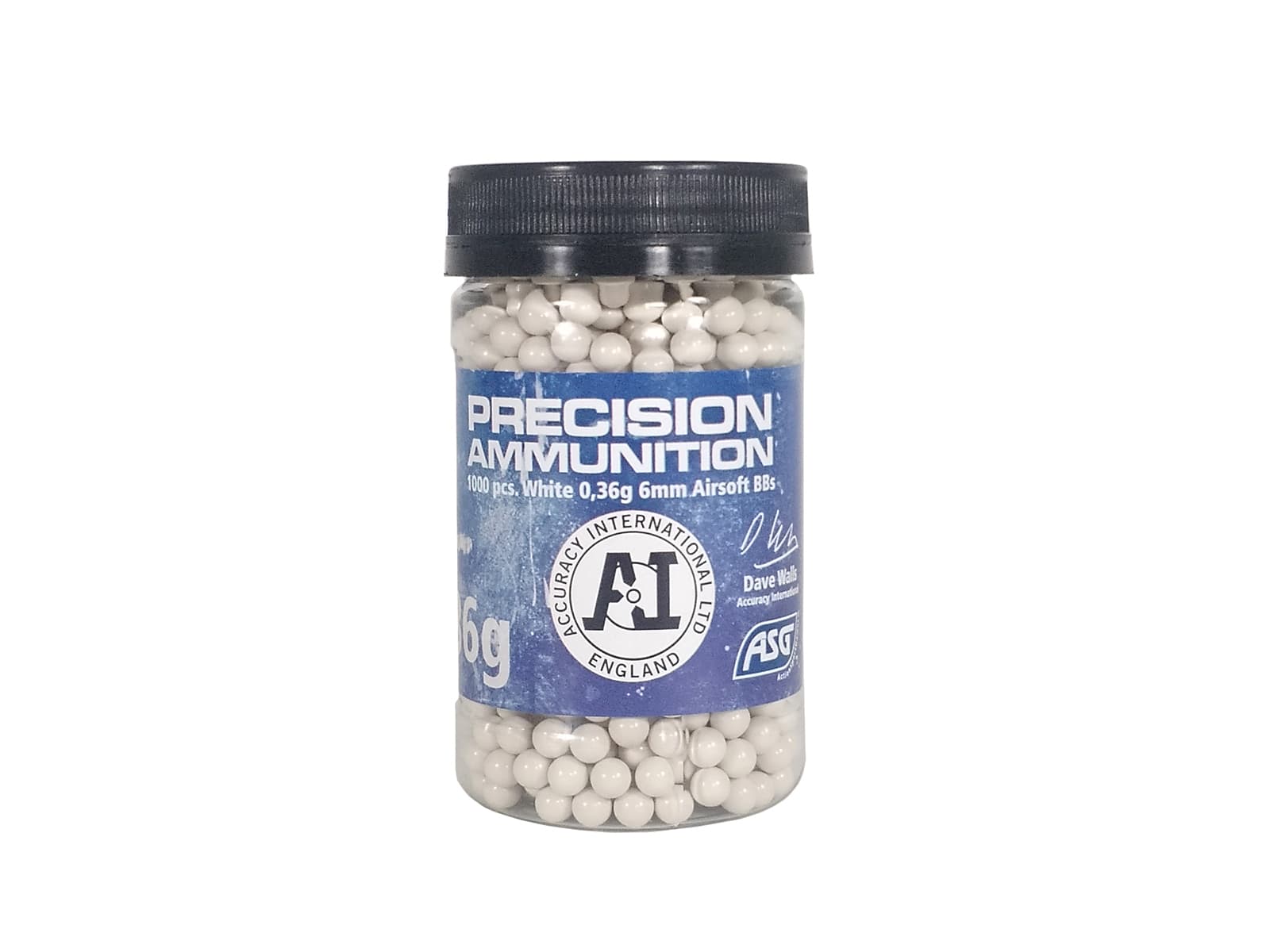 Accuracy Int. 0.36g airsoft BB 1000 rds – Bottle