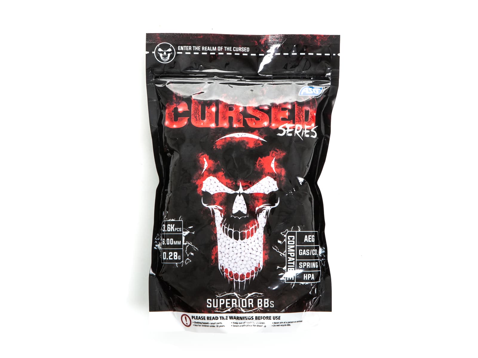 Cursed Series .28g 3600 rds – Bag