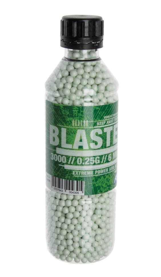 Blaster 0.25g Airsoft Ammo 3000 rds – Bottle