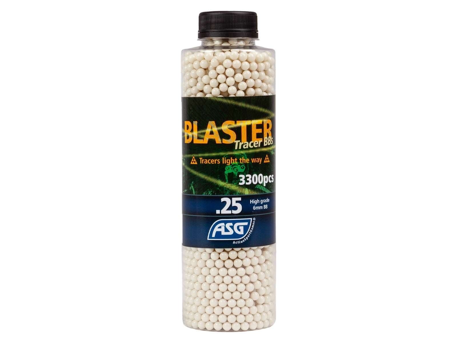 Open Blaster Tracer .25g 3300 rds – Bottle
