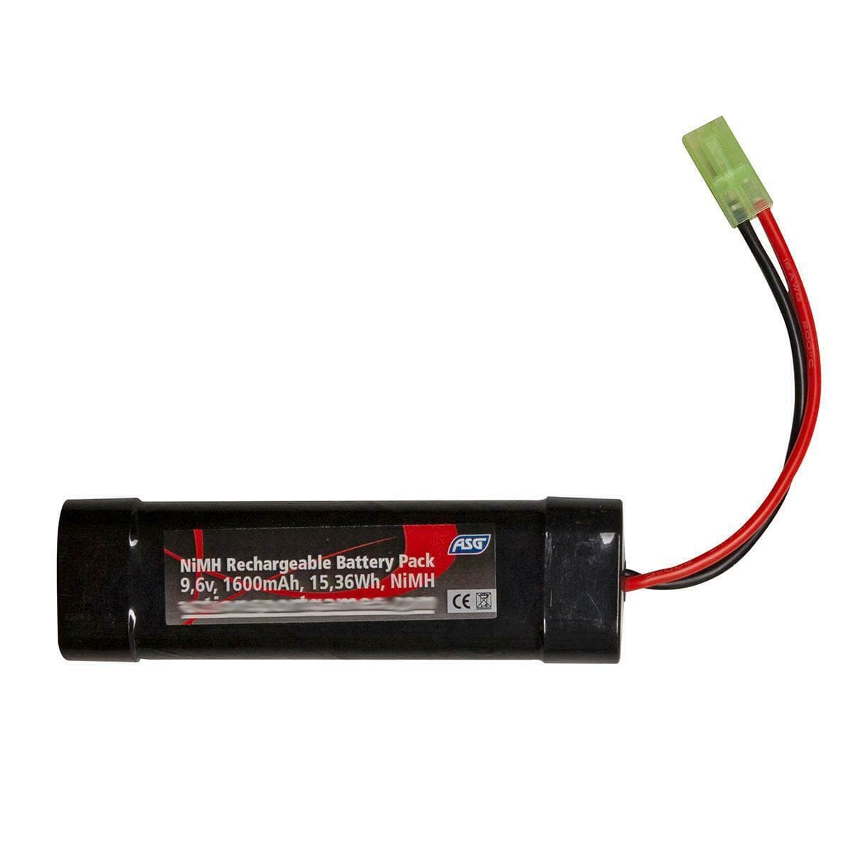 Airsoft AEG Battery 9.6v 1600 Mah Tamiya Connector