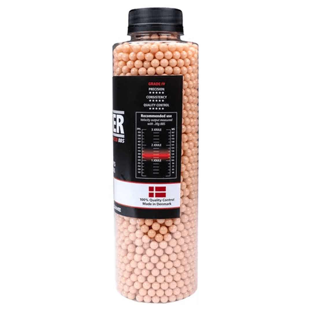 Airsoft Alpha Blaster Red Tracer BBs 0.25g 3300 Bottle Pellets — image 2