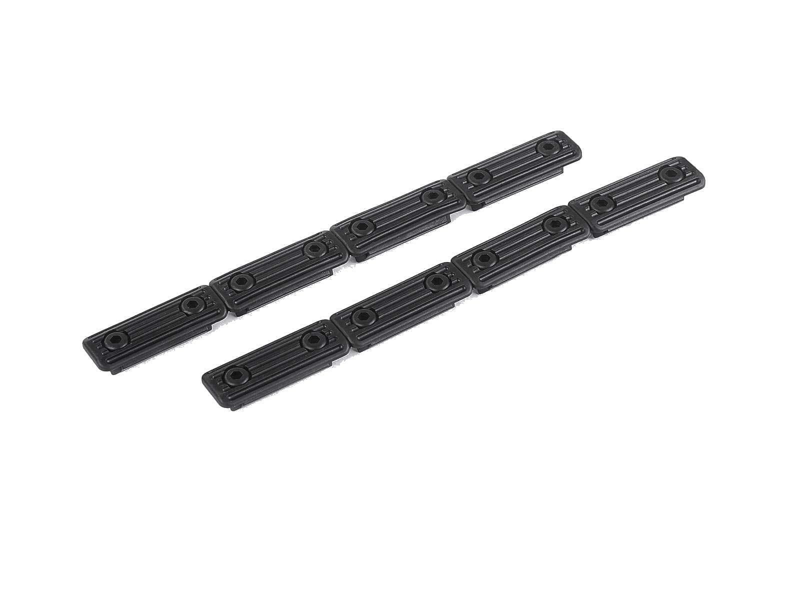 Airsoft M-Lok Rubber Slot Cover 2 Piece Set Ideal for the Evo Carbine