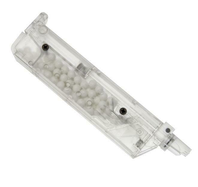 Airsoft Magazine Speed Loader Transparent Clear 100rd