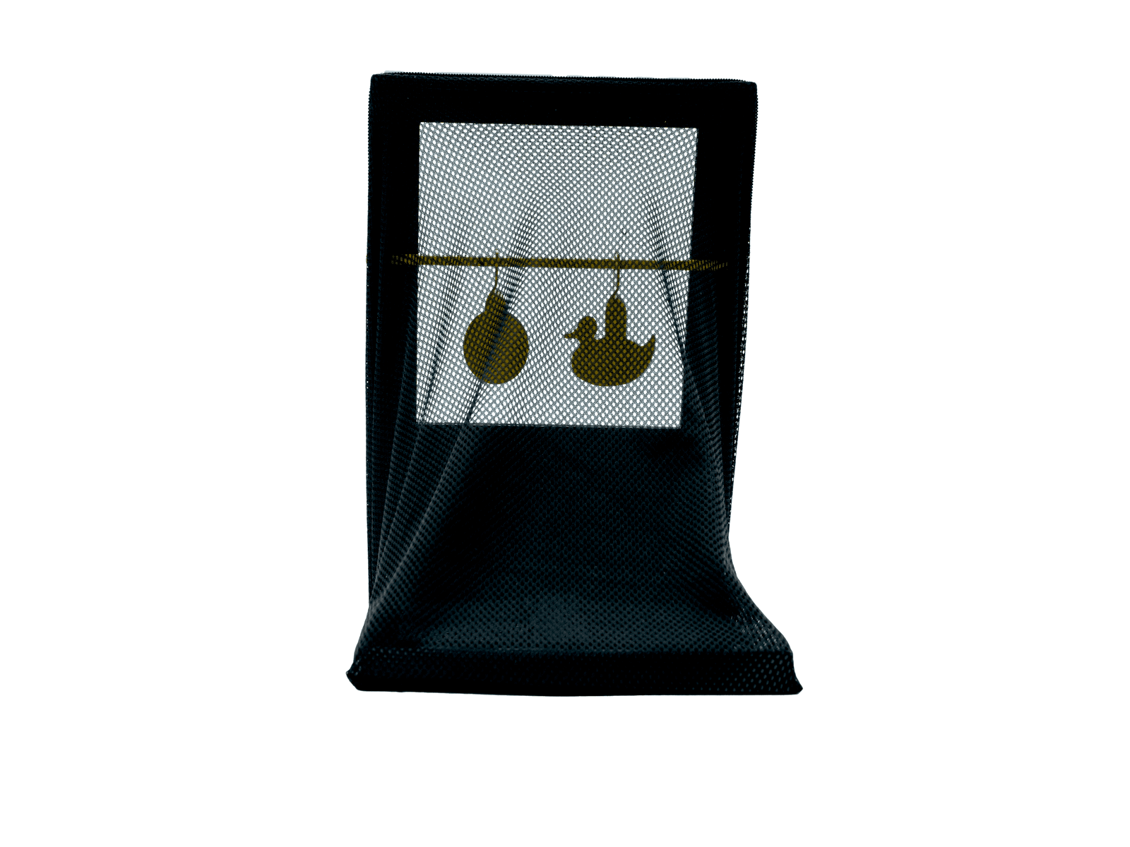 Airsoft Shooting Target & BB Trap 17x17cm With 2 Metal Spinner — image 3