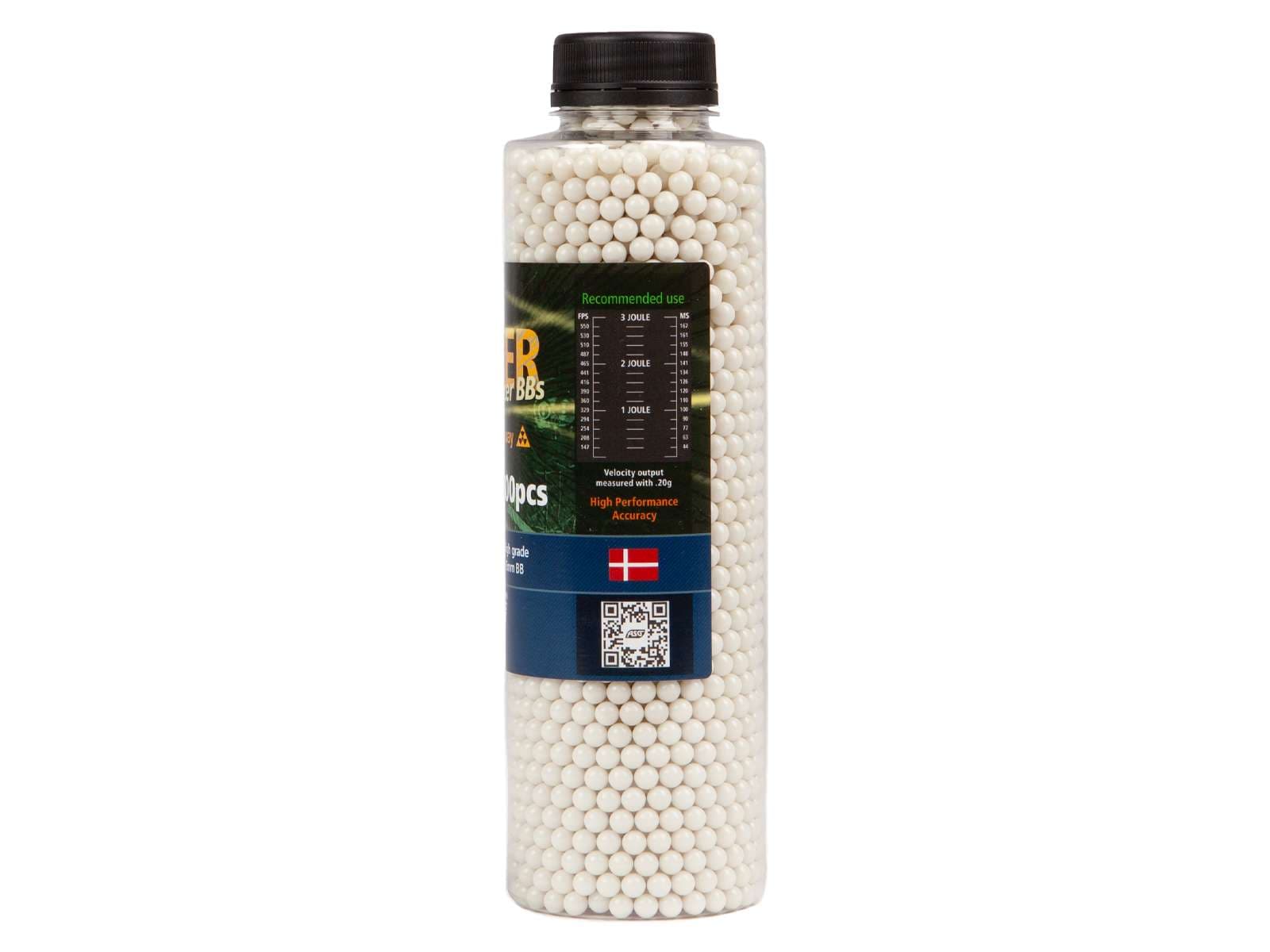 Alpha Blaster Airsoft Red Tracer BBs 0.20g 3300 1 Bottle — image 3