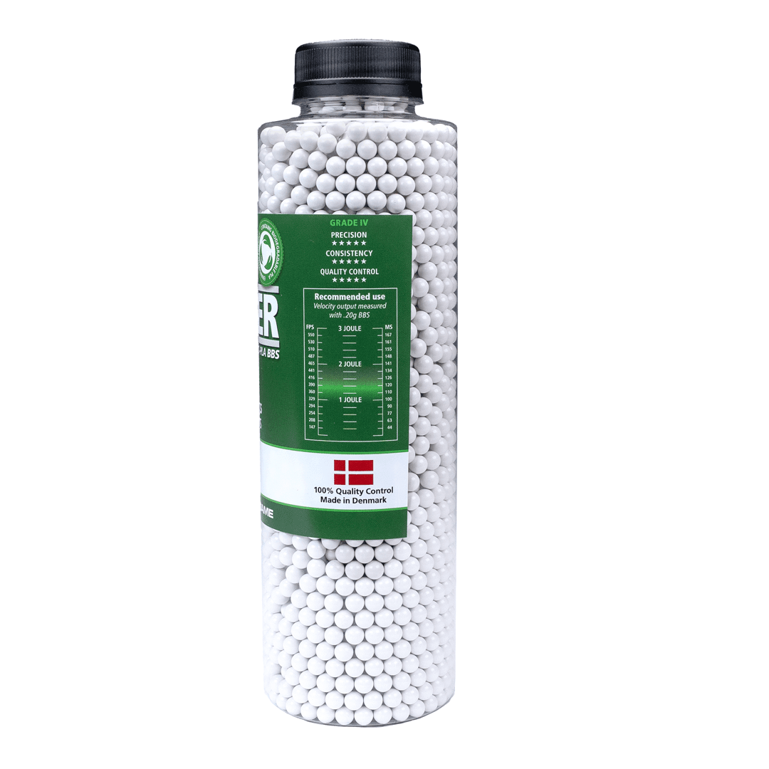 Alpha Blaster Bio PLA Airsoft BB’s 0.25g 3300 X 1 Bottle — image 2