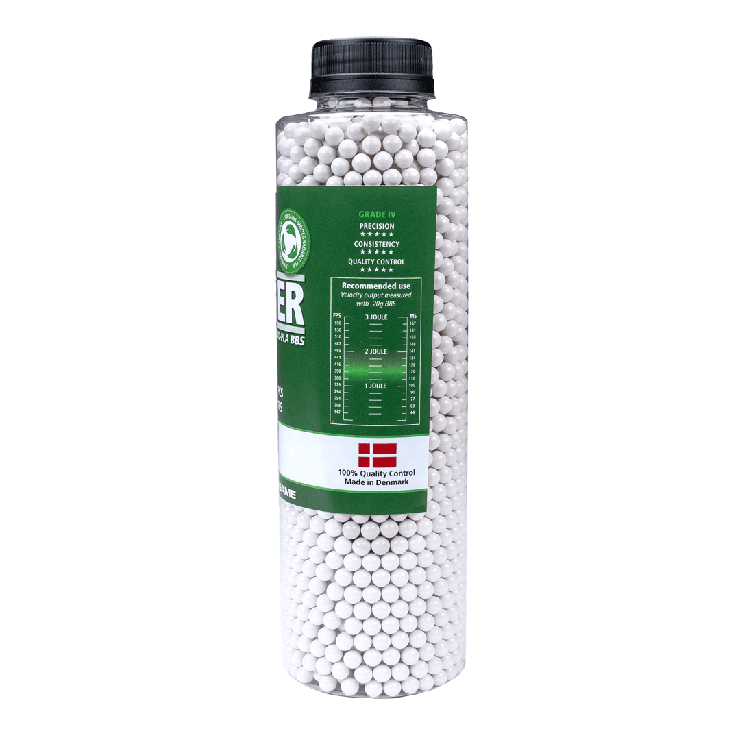Alpha Blaster Bio PLA Airsoft BB’s 0.28g 3300 X 1 Bottle — image 2