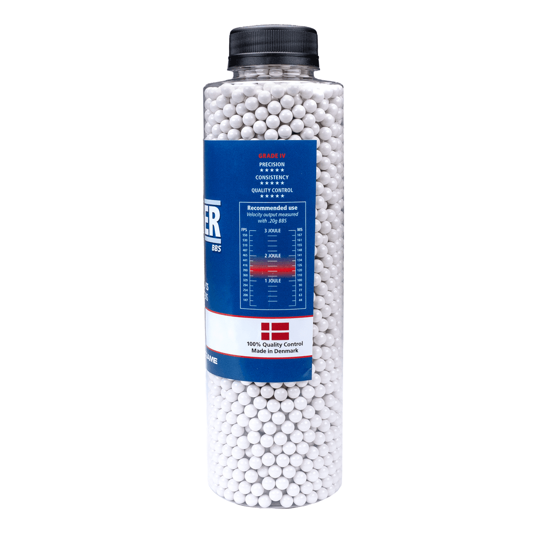 Alpha Blaster Grade IV Airsoft BBs 0.28g 3300 1 Bottle — image 2