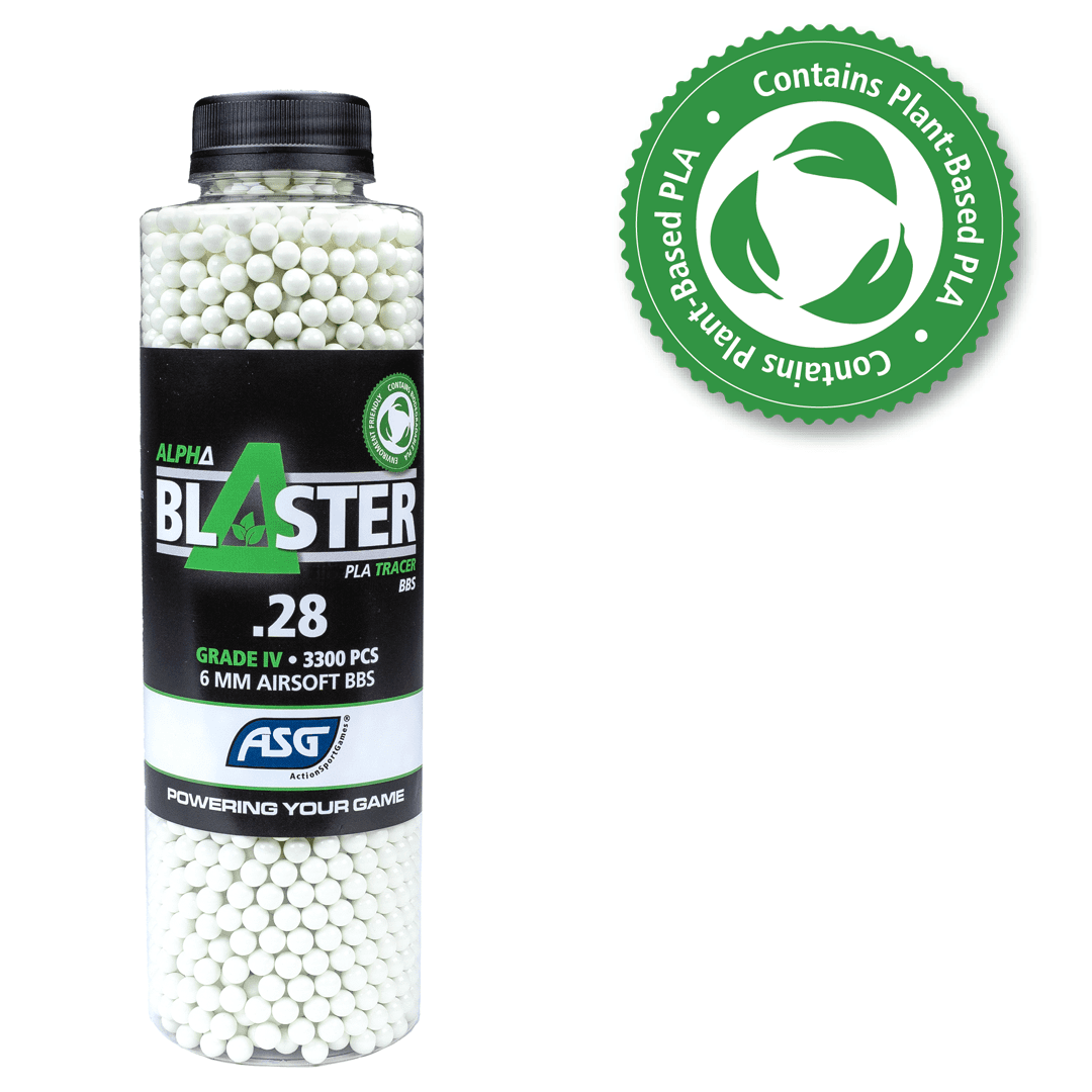 Alpha Blaster PLA Tracer BBs 0.28g 3300 1 Bottle
