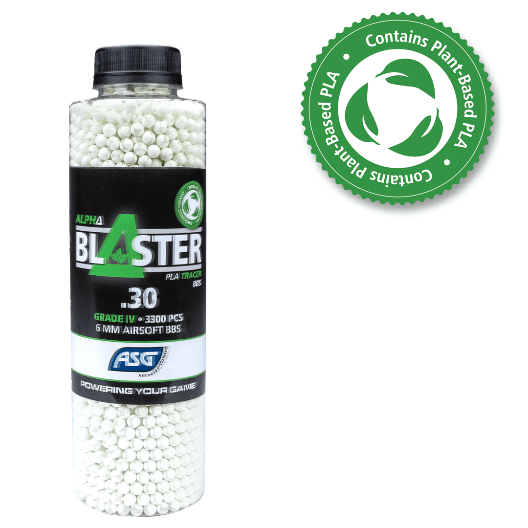 Alpha Blaster PLA Tracer BBs 0.30g 3300 1 X Bottle