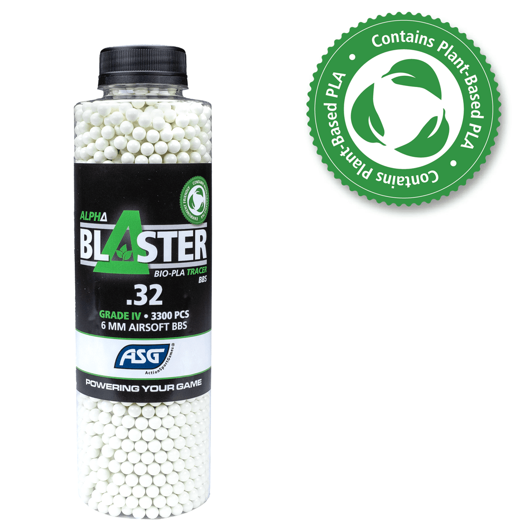 Alpha Blaster PLA Tracer BBs 0.32g 3300 1 X Bottle