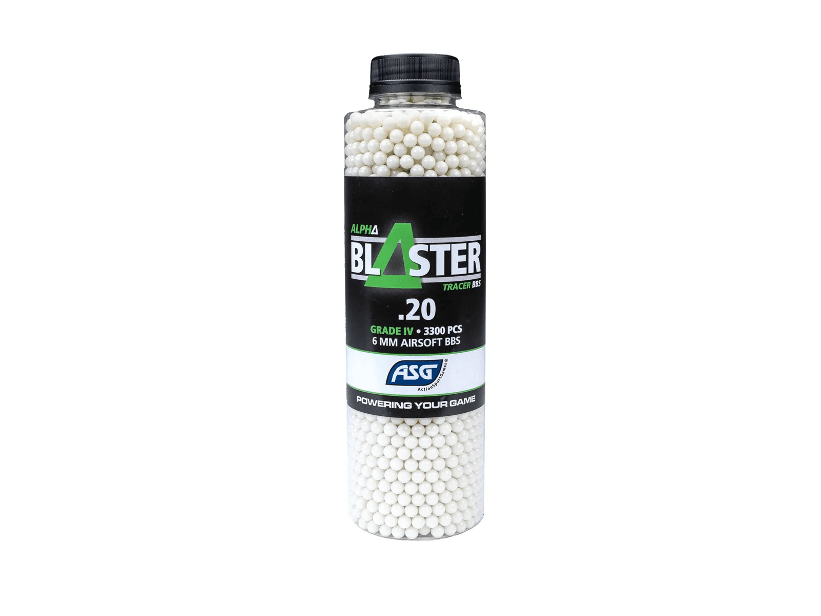 Alpha Blaster Tracer BB's 0.20g 3300 Bottle
