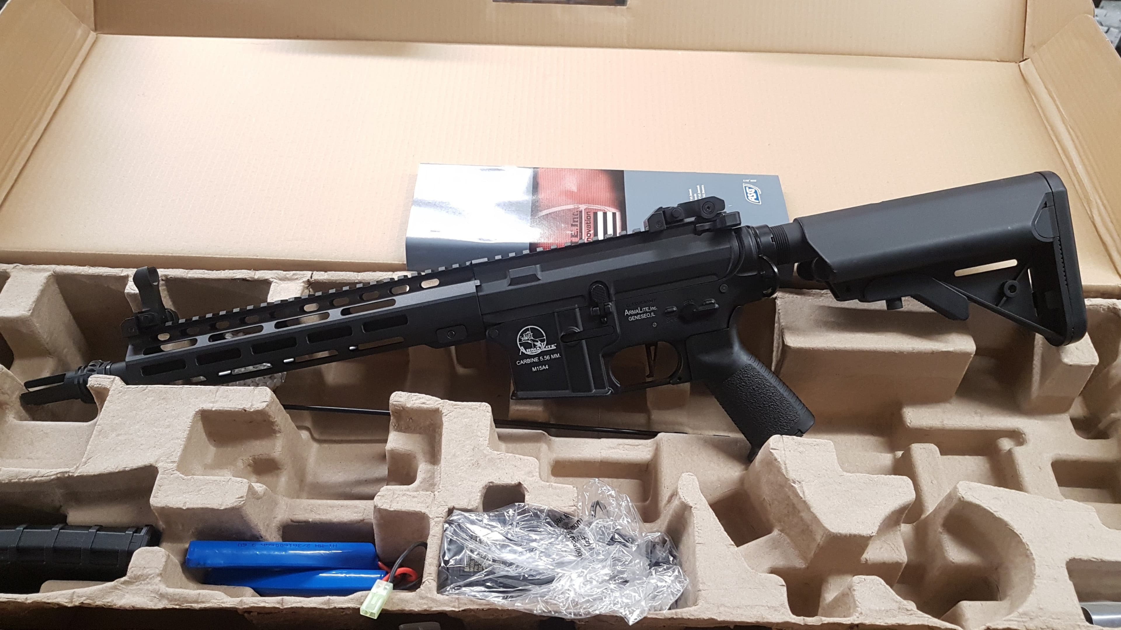 Armalite M15 Assault Airsoft Rifle Faulty #2 — image 2